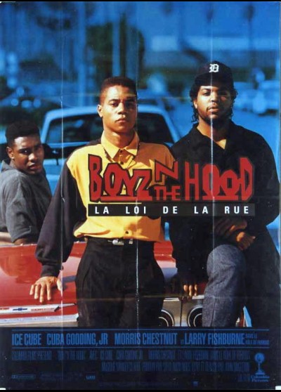 affiche du film BOYZ N THE HOOD