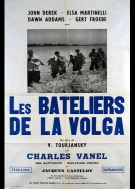 affiche du film BATELIERS DE LA VOLGA (LES)