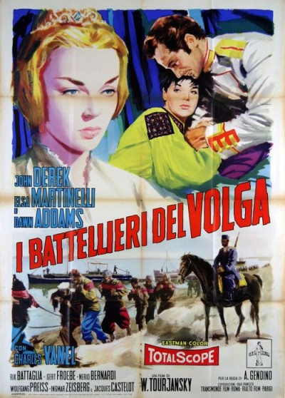 affiche du film BATELIERS DE LA VOLGA (LES)