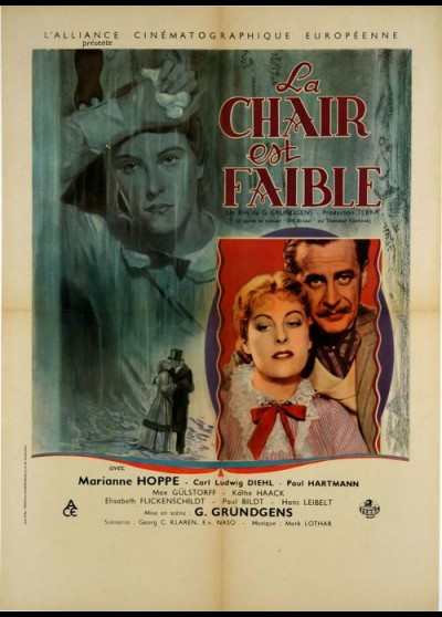 affiche du film CHAIR EST FAIBLE (LA)