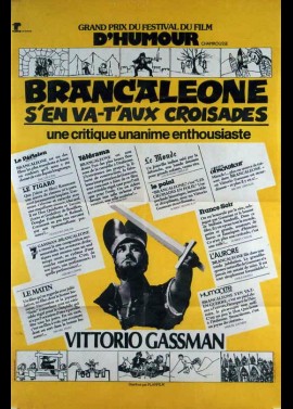 BRANCALEONE ALLE CROCIATE movie poster