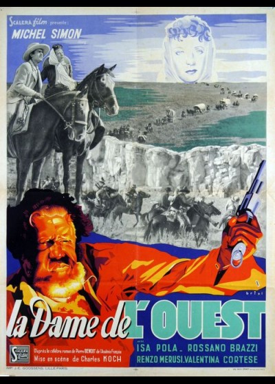 affiche du film DAME DE L'OUEST (LA)