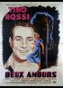 affiche du film DEUX AMOURS