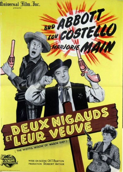 affiche du film DEUX NIGAUDS ET LEUR VEUVE