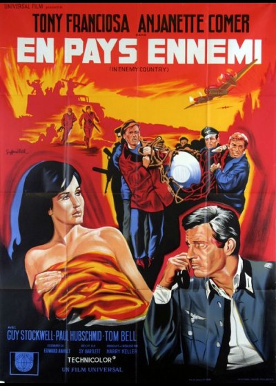 IN ENEMY COUNTRY movie poster
