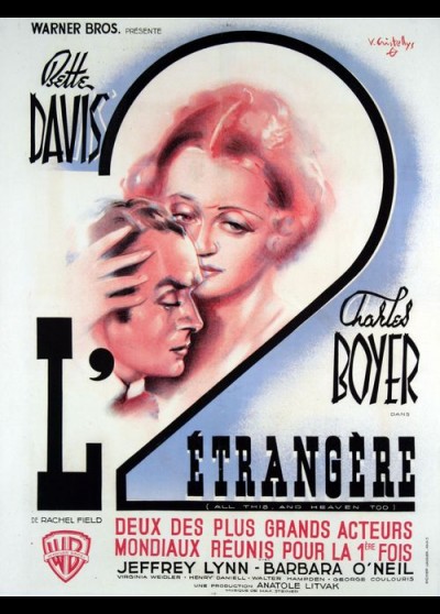 affiche du film ETRANGERE (L')