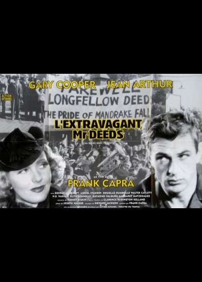 affiche du film EXTRAVAGANT MONSIEUR DEEDS (L')