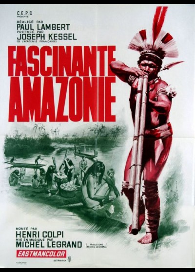 affiche du film FASCINANTE AMAZONIE