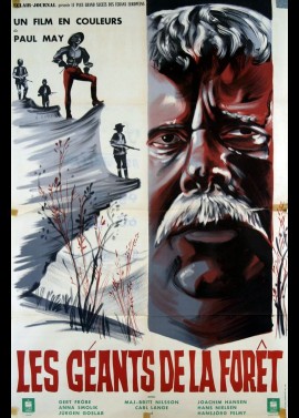 affiche du film GEANTS DE LA FORET (LES)