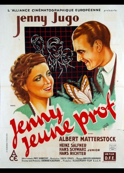 affiche du film JENNY JEUNE PROF