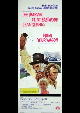 PAINT YOUR WAGON movie poster