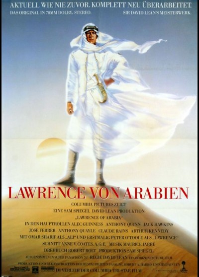 affiche du film LAWRENCE D'ARABIE