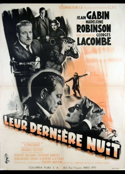 LEUR DERNIERE NUIT movie poster