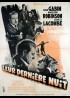 affiche du film LEUR DERNIERE NUIT