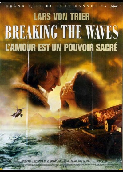 BREAKING THE WAVES movie poster