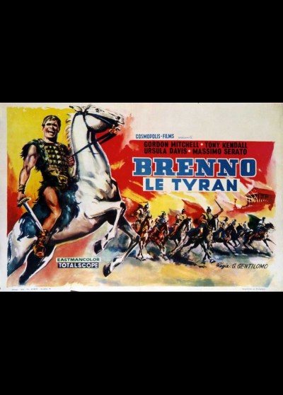 BRENNO IL NEMICO DI ROMA / BRENNUS ENEMY OF ROME movie poster