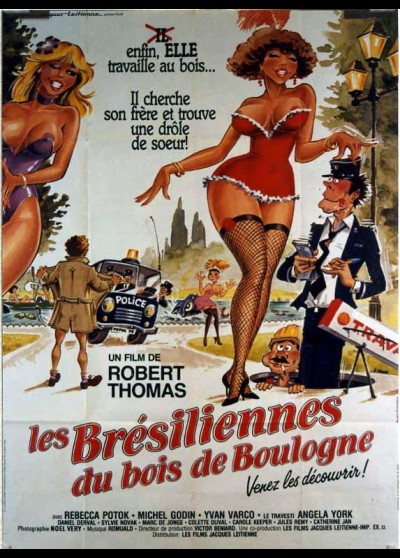 affiche du film BRESILIENNES DU BOIS DE BOULOGNE (LES)