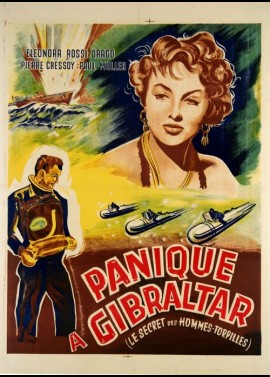 affiche du film PANIQUE A GIBRALTAR