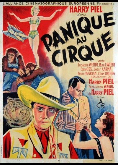 affiche du film PANIQUE AU CIRQUE