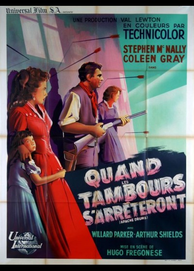 affiche du film QUAND LES TAMBOURS S'ARRETERONT