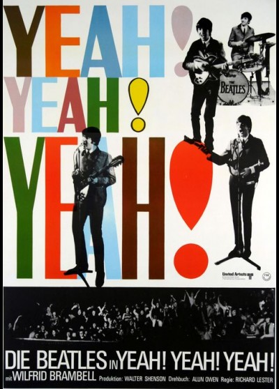 A HARD DAY'S NIGHT movie poster