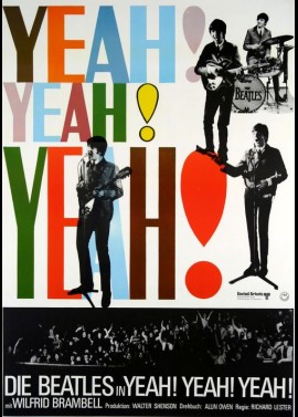 A HARD DAY'S NIGHT movie poster