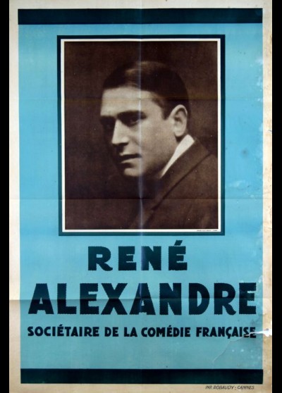 RENE ALEXANDRE SOCIETAIRE DE LA COMEDIE FRANCAISE movie poster