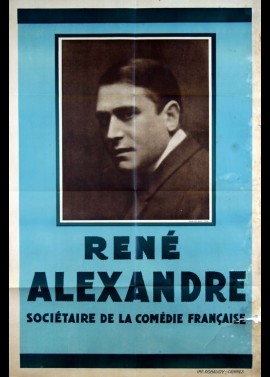 affiche du film RENE ALEXANDRE SOCIETAIRE DE LA COMEDIE FRANCAISE