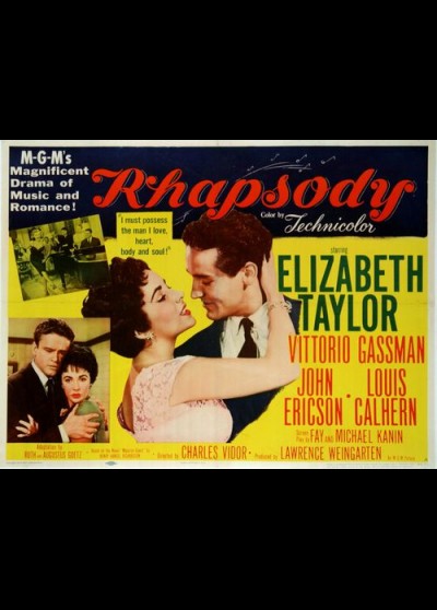 RHAPSODY movie poster