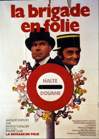 BRIGADE EN FOLIE (LA) movie poster