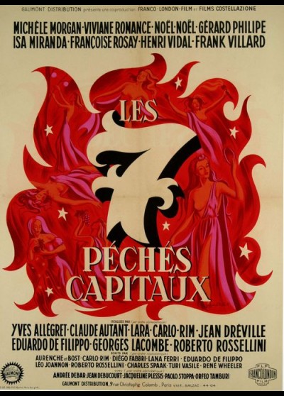 SEPT PECHES CAPITAUX (LES) movie poster