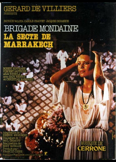 affiche du film BRIGADE MONDAINE LA SECTE DE MARRAKECH