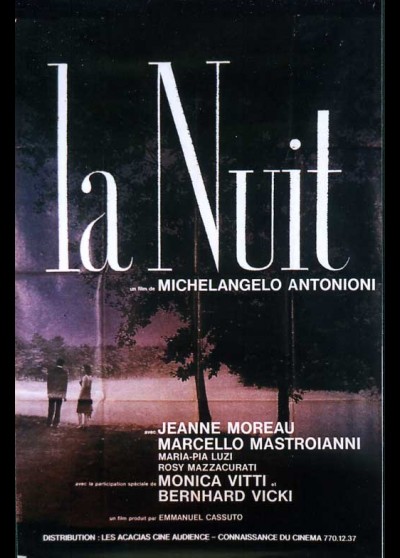 NOTTE (LA) movie poster