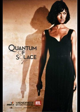 affiche du film QUANTUM OF SOLACE