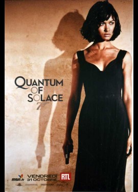QUANTUM OF SOLACE movie poster