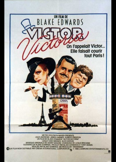 VICTOR VICTORIA movie poster