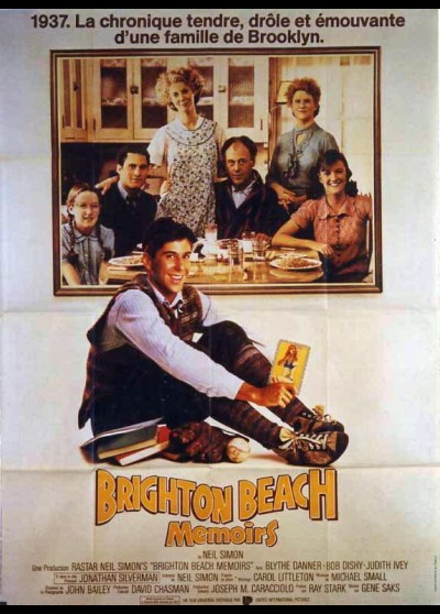 affiche du film BRIGHTON BEACH MEMOIRS