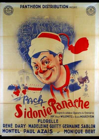 affiche du film SIDONIE PANACHE