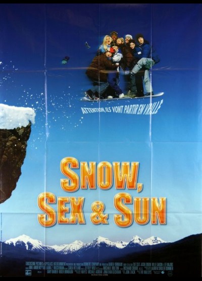 affiche du film SNOW SEX AND SUN