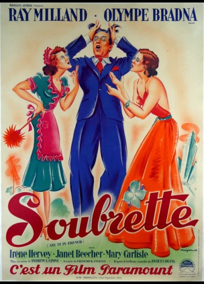 affiche du film SOUBRETTE
