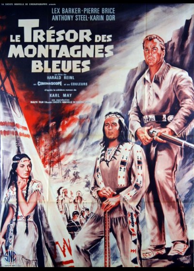 affiche du film TRESOR DES MONTAGNES BLEUES (LE)