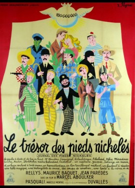 affiche du film TRESOR DES PIEDS NICKELES (LE)