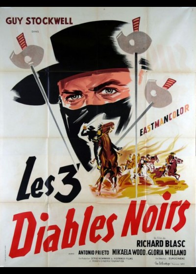 affiche du film TROIS DIABLES NOIRS (LES)