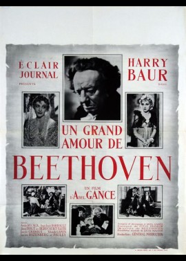 affiche du film UN GRAND AMOUR DE BEETHOVEN