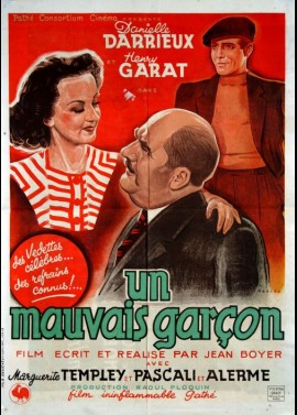 affiche du film UN MAUVAIS GARCON