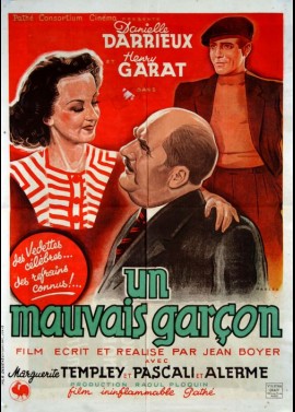 UN MAUVAIS GARCON movie poster