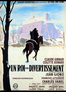 affiche du film UN ROI SANS DIVERTISSEMENT