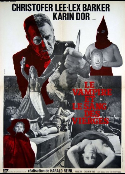 affiche du film VAMPIRE ET LE SANG DES VIERGES (LE)