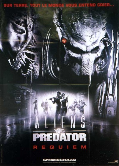 affiche du film ALIENS VERSUS PREDATOR REQUIEM