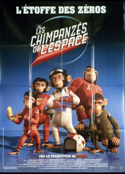 affiche du film CHIMPANZES DE L'ESPACE (LES)